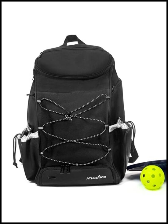 35L Pickleball Backpack with Paddle Compartment & Shoe Pocket main image 5